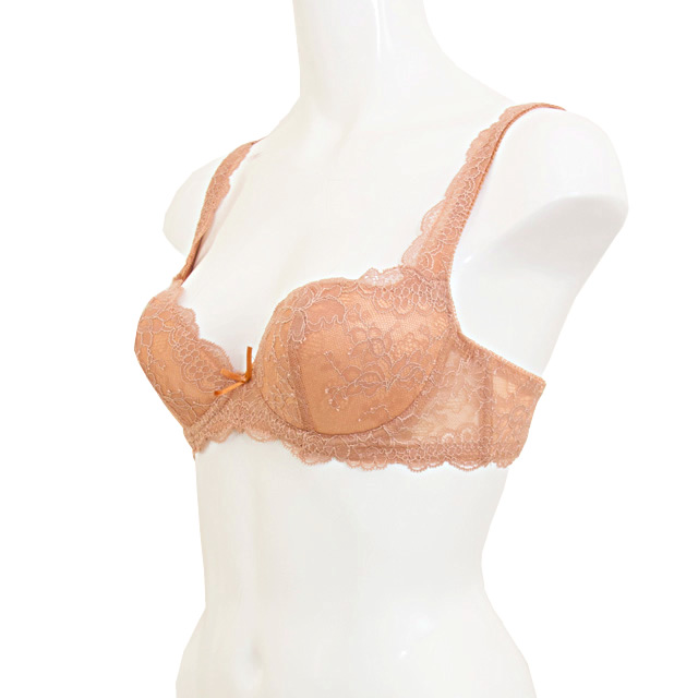 【Chasney Beauty】【チェスニービューティー】【リフトアップブラ】870/11シカゴ・レースシリーズホワイト／ボルドー
