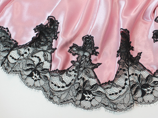 【COEMI】【コエミ】「Eternal Glam」 132239 バッククロス スリップ Tearose/Black