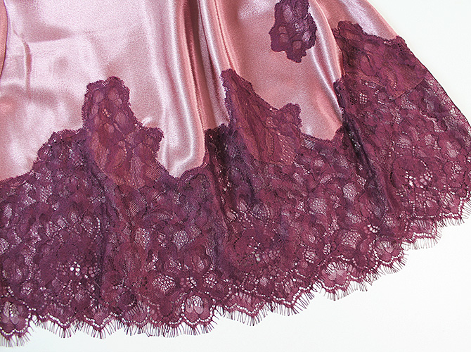 【COEMI】【コエミ】221201　スリップ dustypink/wine