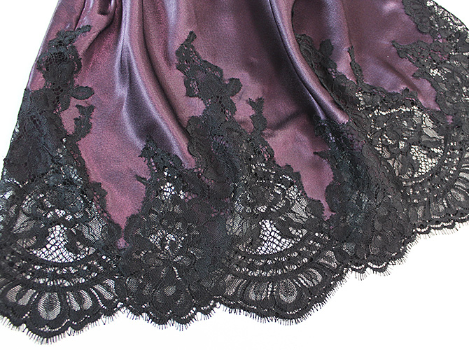 【COEMI】【コエミ】231901 スリップ Damson/Black 