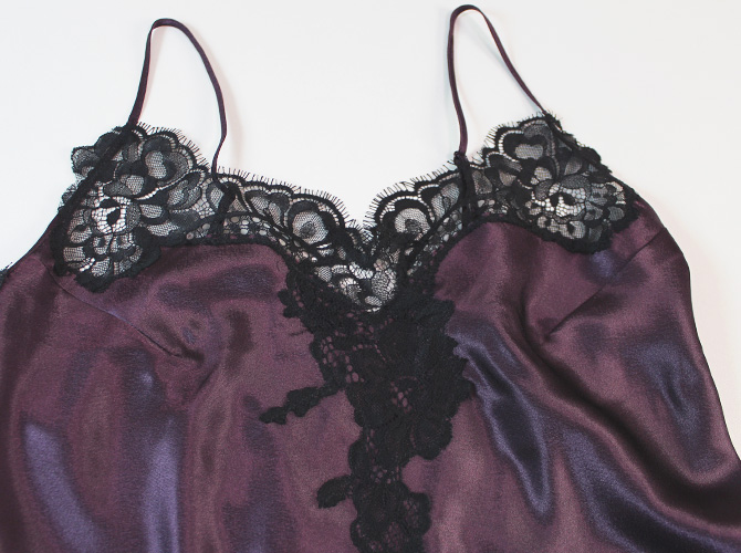 【COEMI】【コエミ】231901 スリップ Damson/Black 