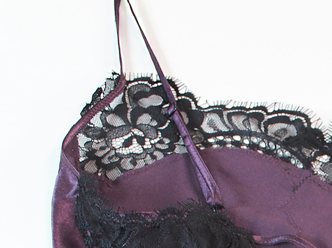 【COEMI】【コエミ】231901 スリップ Damson/Black 