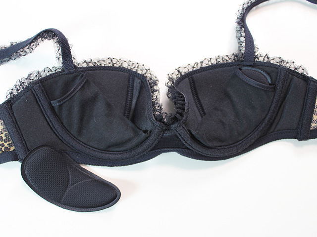 【Chantal Thomass】【シャンタルトーマス】《Party》0292　パテッドブラ　Panther