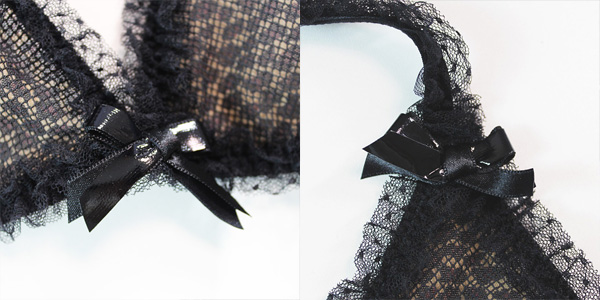 【Chantal Thomass】【シャンタルトーマス】《Party》0293　トライアングルブラ　Panther
