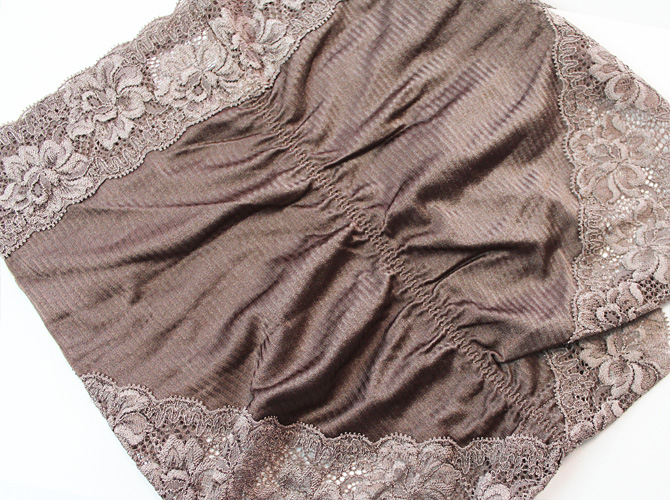 【ランジュドアッシュ】【Linge de H】SK74039 コントロールショーツ 
