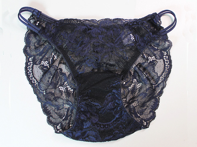 【STUDIO SHINNO】スチューディオシンノ 0822　サイドストリング　総レースショーツ　Night Blue/Black