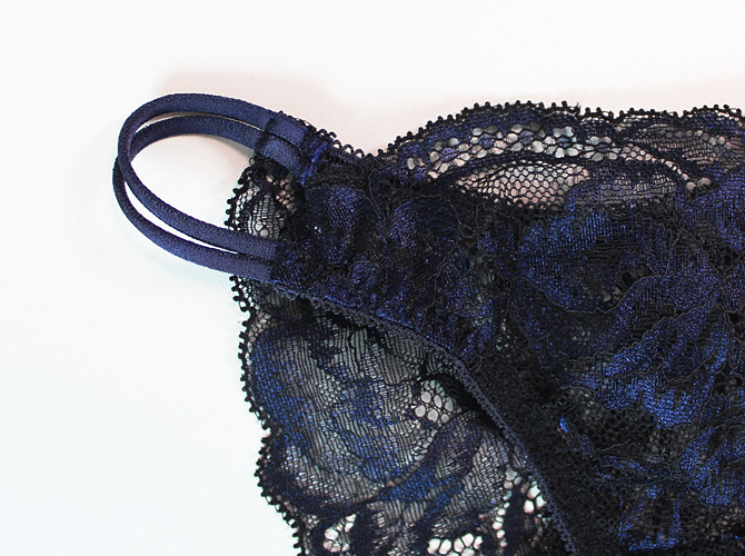 【STUDIO SHINNO】スチューディオシンノ 0822　サイドストリング　総レースショーツ　Night Blue/Black