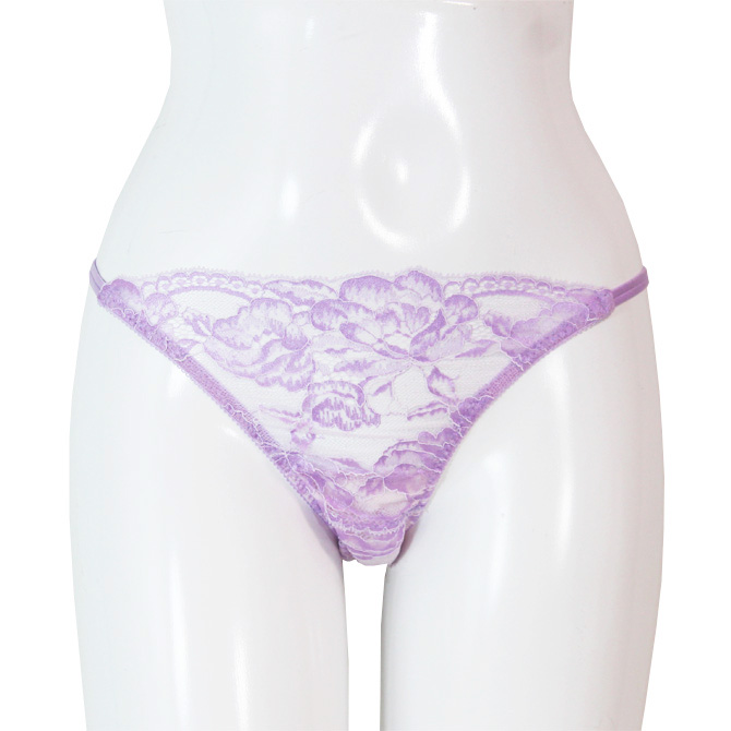 【STUDIO SHINNO】スチューディオシンノ 0822　サイドストリング　総レースショーツ　Lilac