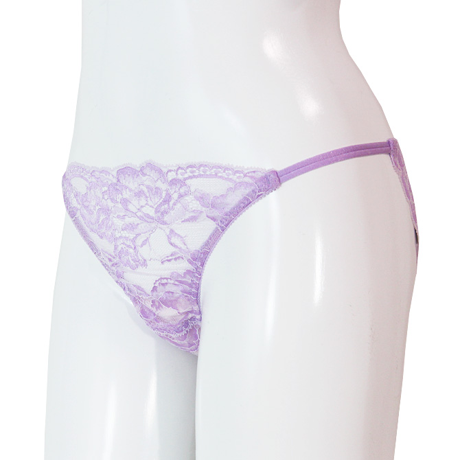 【STUDIO SHINNO】スチューディオシンノ 0822　サイドストリング　総レースショーツ　Lilac