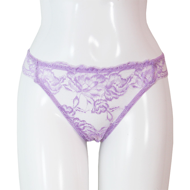 【STUDIO SHINNO】スチューディオシンノ 0823　総レースタンガ　Lilac