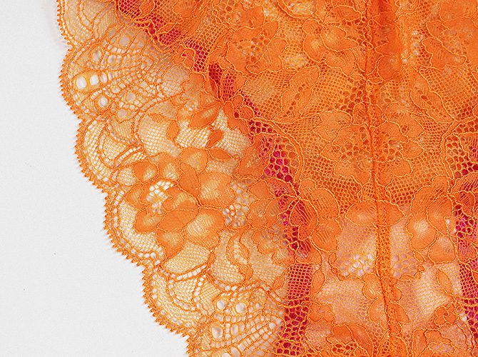 【STUDIO SHINNO】【スチューディオシンノ】 0853　サイドストリング　総レースショーツ　Orange/Strawberry 