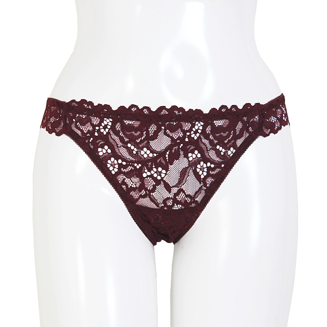 【STUDIO SHINNO】スチューディオシンノ 0856　総レースショーツ　 Burgundy 