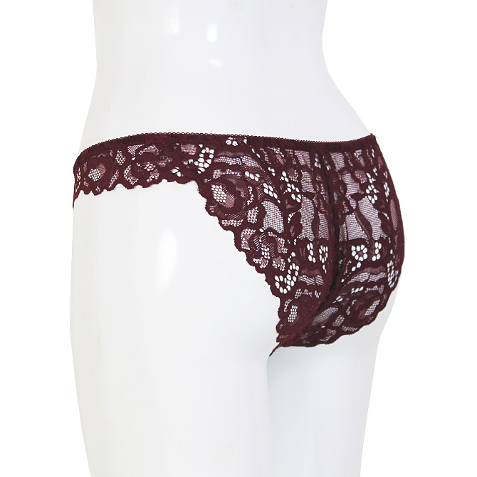 【STUDIO SHINNO】スチューディオシンノ 0856　総レースショーツ　 Burgundy 