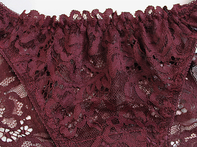 【STUDIO SHINNO】スチューディオシンノ 0856　総レースショーツ　 Burgundy 