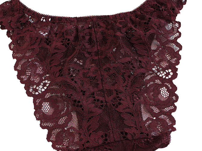 【STUDIO SHINNO】スチューディオシンノ 0856　総レースショーツ　 Burgundy 