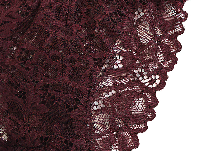 【STUDIO SHINNO】スチューディオシンノ 0856　総レースショーツ　 Burgundy 