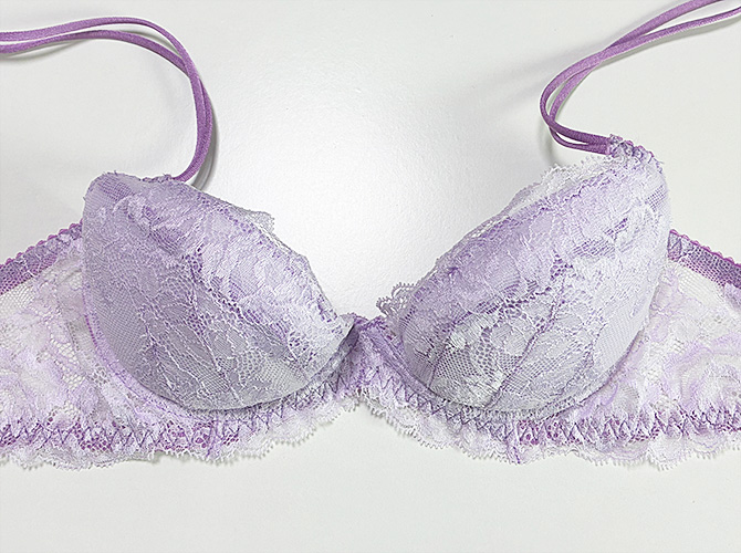 【STUDIO SHINNO】【スチューディオシンノ】0880　総レース ダブルパットブラ 