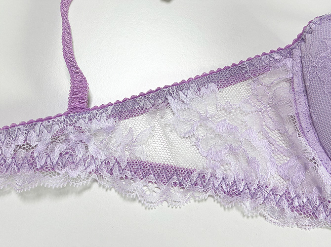 【STUDIO SHINNO】【スチューディオシンノ】0880　総レース ダブルパットブラ