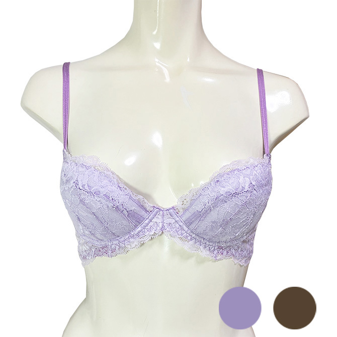 【STUDIO SHINNO】【スチューディオシンノ】 0880　総レース ダブルパットブラ  