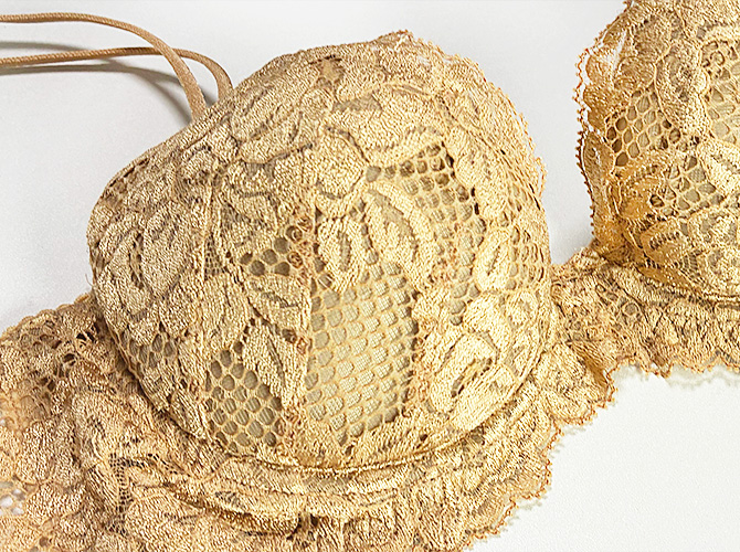 【STUDIO SHINNO】スチューディオシンノ　0920 ダブルパットブラ　モカ