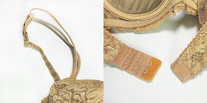 【STUDIO SHINNO】スチューディオシンノ　0920 ダブルパットブラ　モカ