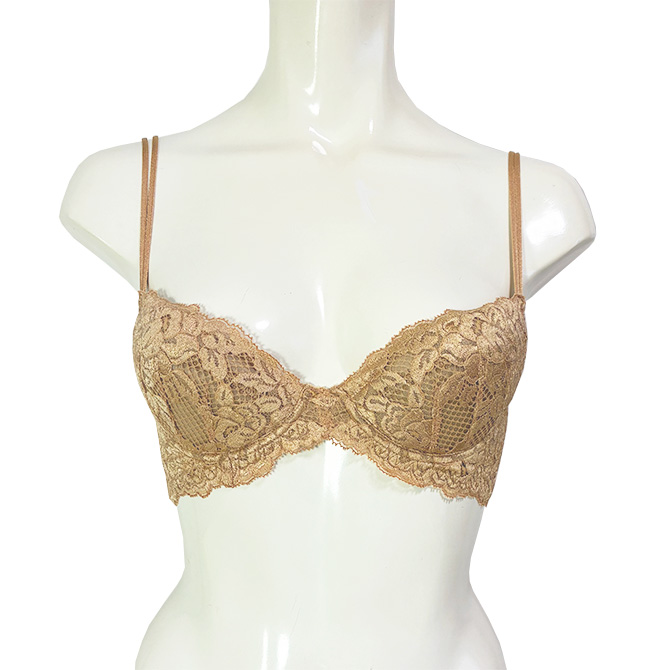 【STUDIO SHINNO】スチューディオシンノ　0920 ダブルパットブラ　モカ